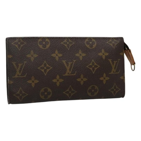 LOUIS VUITTON Monogram Bucket GM Accessory Pouch LV Auth 110130 - Picture 1 of 14